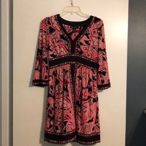 INC paisley dress